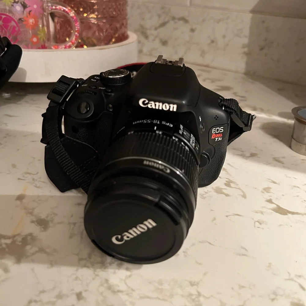 Canon EOS T3i DSLR Camera with 18-55mm Lens - Black